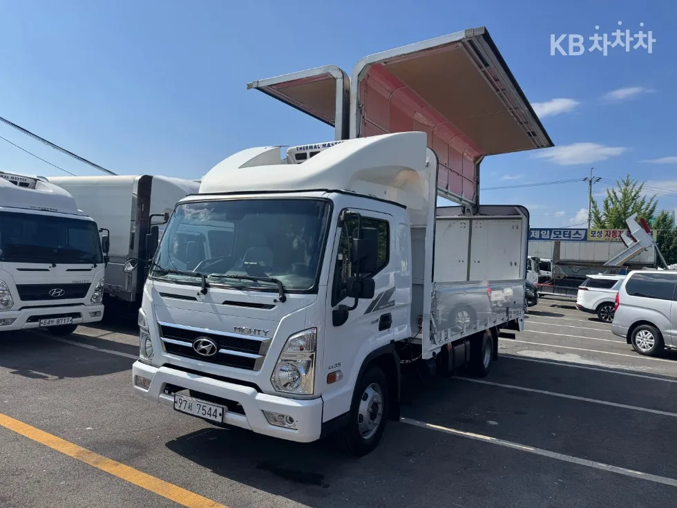 Hyundai All New Mighty Wing Body 3.5톤 Super캡 장축고상 골드 (2017년형)